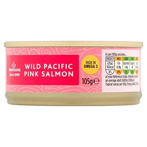Morrisons Wild Pacific Pink Salmon 105g