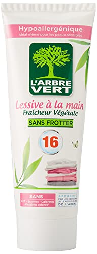 El árbol verde detergente a mano sin frotar frescura vegetal, hipoalergénico, 16 lavados (juego de 3)