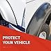 Trim-Lok Fender Flare Edge Trim – EPDM Rubber Trim for Car and Truck Wheel Wells – Bonds with 3M Automotive-Grade Tape – 0.227” Height, 30’ Length