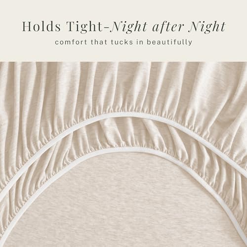 Image of Hearth & Harbor Bed Sheets, Luxury Soft 6 Piece Bed Sheet Set Extra Deep Pocket Fitted Sheets Fits Mattress up to 21 inch, Double Brushed Bedding Sheets & Pillowcases,