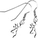 Browning Buckmark Sterling Silver Drop Earrings