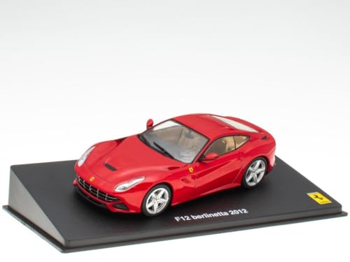 OPO 10 - 1/43 car compatible with Ferrari F12 Berlinetta 2012 - GT001, Red, Medium