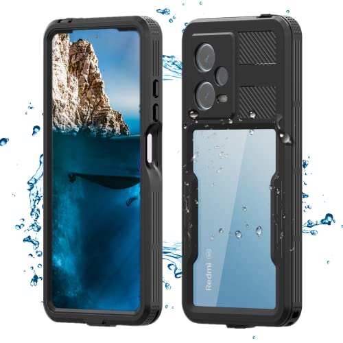 FocRelaxer Coque Étanche Redmi Note 12 Pro 5G Antichoc Housse avec...