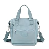 Sac décontracté : sac messager léger, pratique et tendance. La conception multi-poches peut répondre à vos besoins quotidiens. De nombreux compartiments, une bandoulière réglable et détachable et deux poignées de transport permettent diverses options...