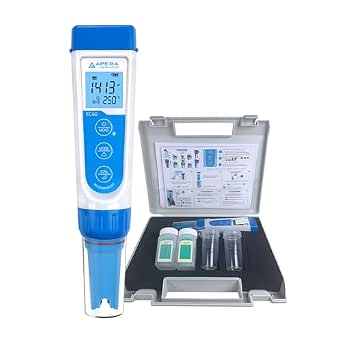 Apera Instruments AI314 Premium Series EC60 Waterproof Conductivity Pocket Tester Kit