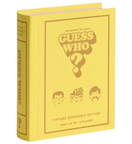 WS Game Company Guess Who? Vintage Bookshelf Edition