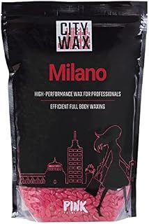 MILANO CITY WAX 1000g - Full Body Premium Wax - Hair Removal Wax - Professional Wax Beads - Gentle Hot Wax - Face Wax - Bikini Wax - Hard Wax For Hair As Short As 2 mm