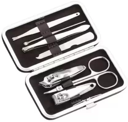 Professional Baauty Pedicure Manicure Set Nail Cutter Scissors Care Set for Women and Girls- 100 gm, Set of 7