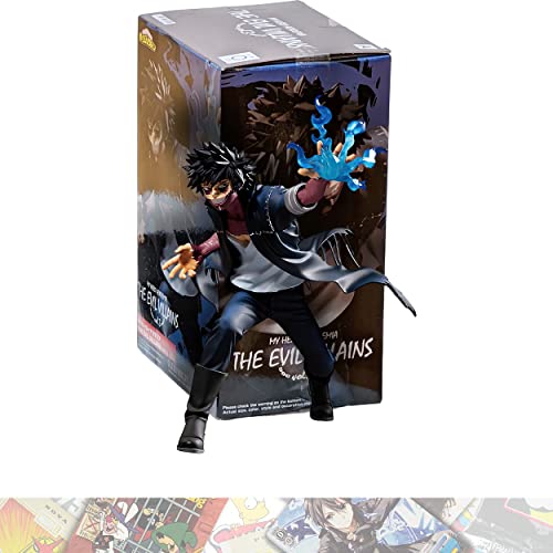 Dabi: 13cm The Evil Villains Statue Figurine Vol.3 Bundled with 1 A.C.G. Compatible Theme Trading Card (18201)
