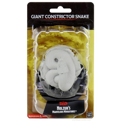 D&D Nolzur's Marvelous Unpainted Miniatures (W13) Giant Constrictor Snake