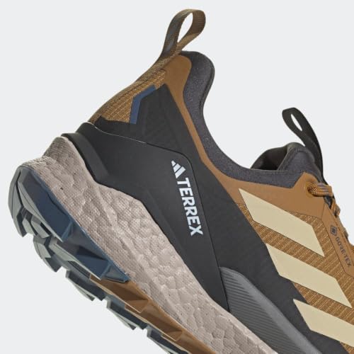 Image of adidas Mens Terrex Free Hiker 2.0 Low Gore-Tex Hiking Hiking Sneakers Shoes - Black