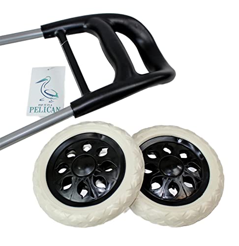 Großer Einkaufstrolley, moderner und farbenfroher Schubkarre, leicht und stabil, zusammenklappbar, zusammenklappbar… – Bild 6