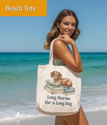 Image of Book Lovers Gifts Tote Bag for Bookish Readers, Aesthetic Book Tote Bag for Librarian, Medium Size with Inner Pocket