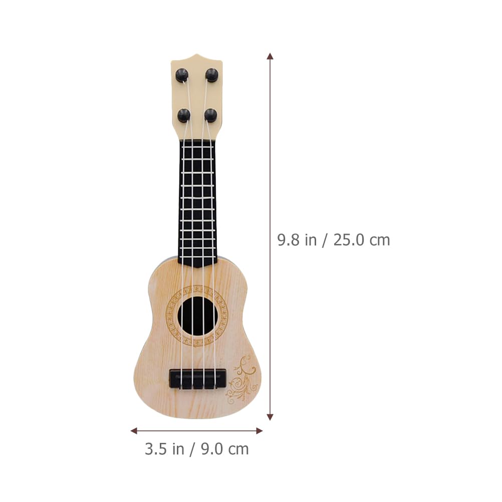 Juguetes de ukelele para niños – Mini guitarra de 4 cuerdas, instrumento de iluminación musical para edades de 3 a 5 años, regalo divertido y educativo 2