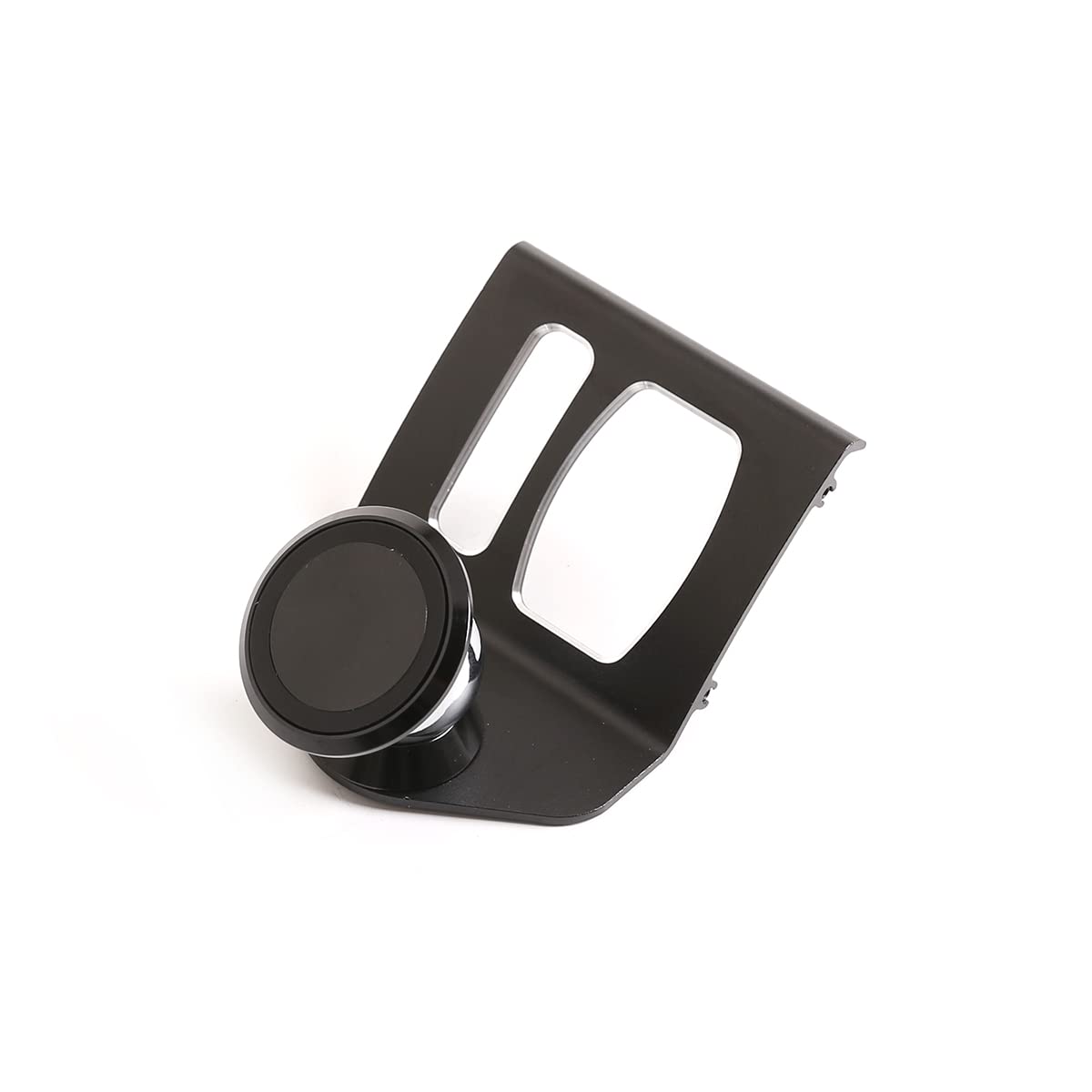 Garniture de support de téléphone portable en alliage d'aluminium pour série 5 6 F11 F10 F07 F13 5 GT 2010-2017 Noir