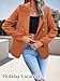 Orange Blazers Jacket for Women 2026 Fall Winter Casual Blazer Fashion Womens Long Lightweight Work Business Lady Double-Breasted Boyfriend Petite Suit Suits M