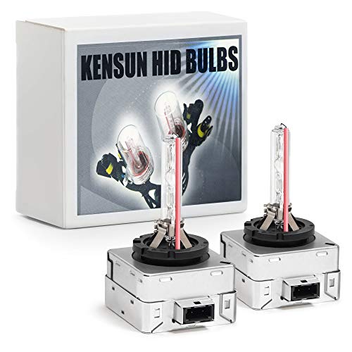 Image of Premium HID Xenon Low Beam Headlight Replacement Bulbs - by Kensun - (Pack of two bulbs) - D1S - 20000K