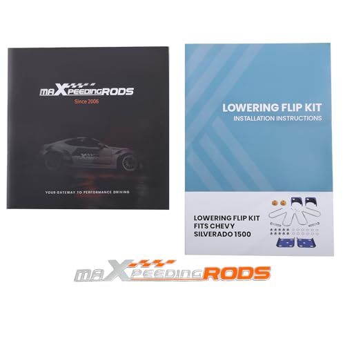 maXpeedingrods 6” Rear Flip Kit for Chevy Silverado C1500 1988-1998 Pickup Trucks Lowering Drop Kit