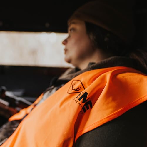Image of HME Orange Hunting Safety Vest - High Visibility Blaze Orange Vest for Hunters