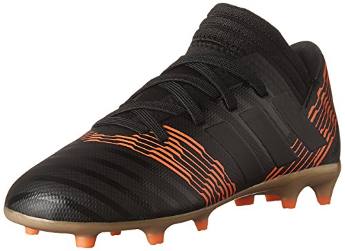 adidas Girls Nemeziz 17.3 FG J, core Black/core Black/Solar red, 1 Little Kid