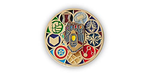 Marvel Avengers: Endgame Exclusive Spinning Stark Gauntlet | Collectible Avengers Stark Infinity Gauntlet Pin | Measures 2 Inches