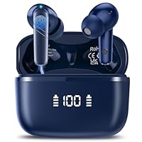 AI Translation Earbuds Real Time, 3-in-1 Language Translator for 144 Languages & Accents Online Translation, 48H translate Earbuds with Bluetooth & APP, Deep Blue