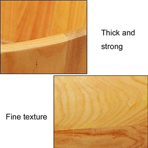 Spa de pies y piernas de madera para adultos miniatura 3