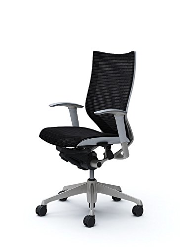 オカムラ オフィスチェア バロン ハイバック 可動肘 座メッシュ ブラック CP85CW-FDH1