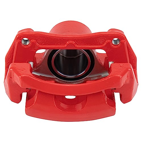 Image of TRQ Performance Front Driver and Passenger Side Brake Caliper Set Compatible with 08-10 Chevrolet HHR with Rear Drum Brakes 06 Chevrolet HHR 07 Chevrolet HHR LS 07 Chevrolet HHR LT 11 Chevrolet HHR