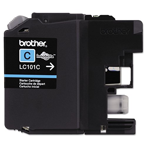 Image of Brother Printer LC101C Cyan Ink Cartridge