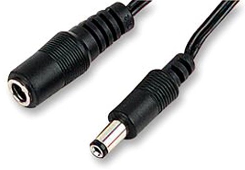 Image of rhinocables - 2.5mm DC Power Plug Extension Cable | Universal Compatibility for CCTV, Cameras & LED Lighting | Flexible Length Options, Reliable Connectivity, 3m