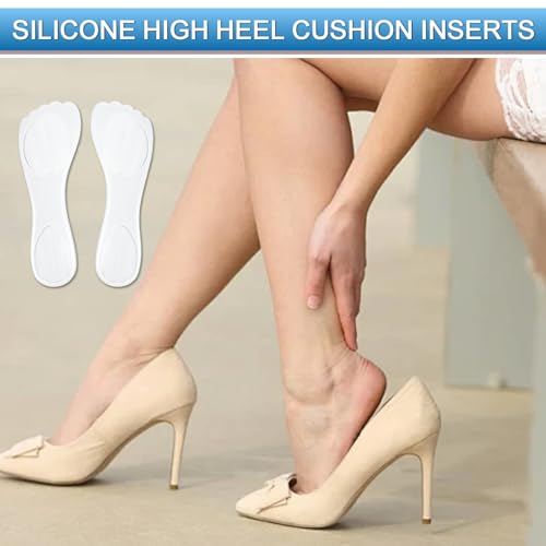 3 pares de plantillas de gel autoadhesivas para mujer miniatura 6