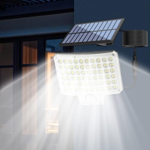 Luces solares montadas en pared para entrada de vehículos 3