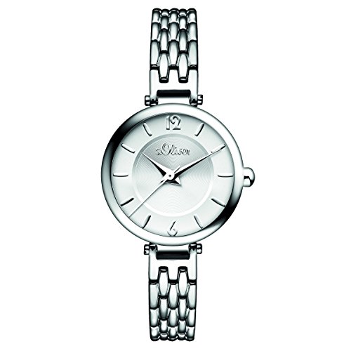 Preisvergleich Produktbild s.Oliver Damen-Armbanduhr Analog Quarz SO-15101-MQR