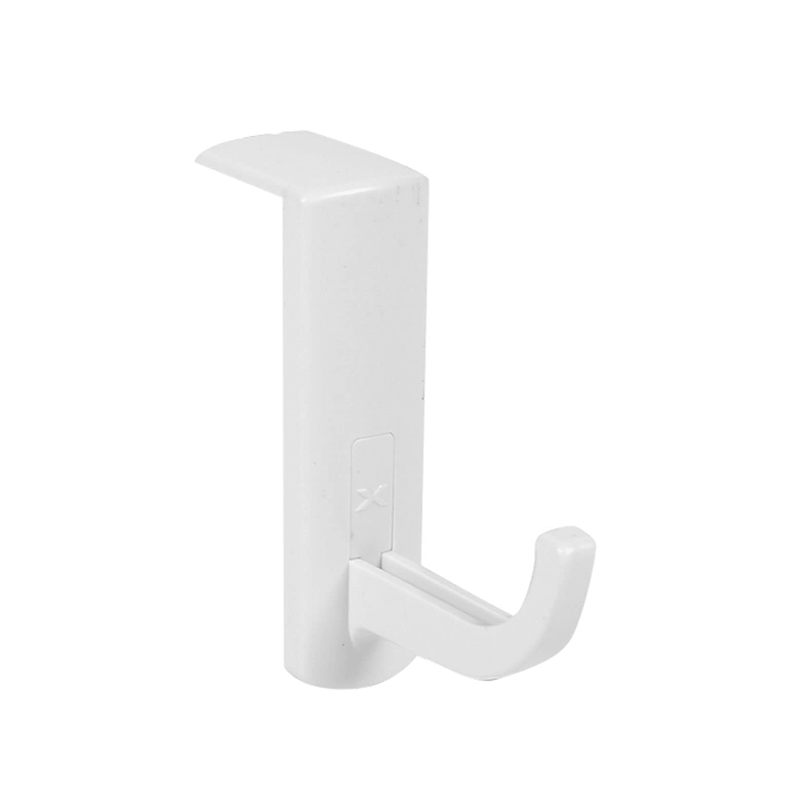 Supporto Cuffie Da Parete 4 Pezzi - Gancio Adesivo Per Monitor, Bianco, Antiscivolo - Foto 9