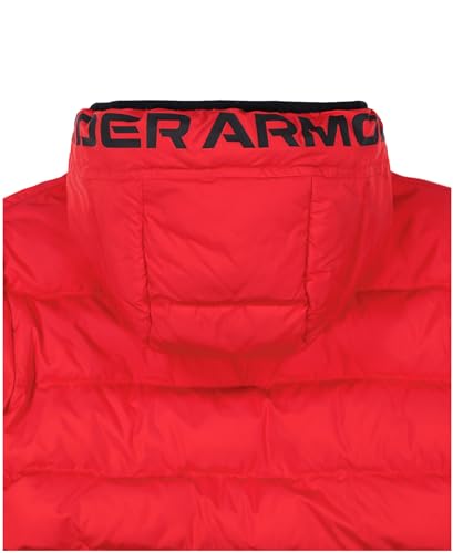 Image of Under Armour Boys Pronto Hooded Puffer Jacket, Lightweight & Water Repellent