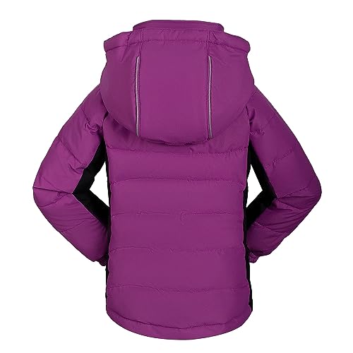 Kamik Girl's Aayla Synthetic Down Jacket (Toddler/Little Kids/Big Kids) Orchid/Black 12 Big Kid3