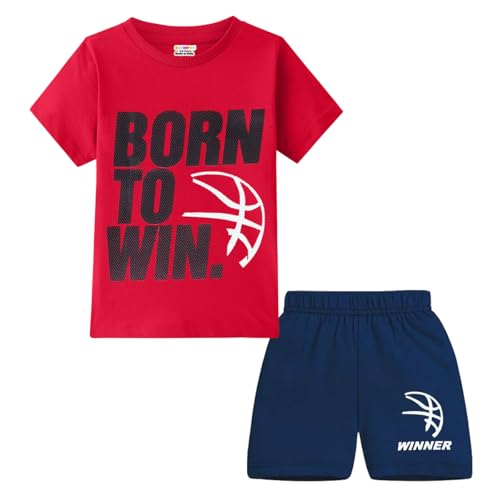 Image of Kuchipoo Boys Regular Fit Cotton T-Shirts and Shorts Set