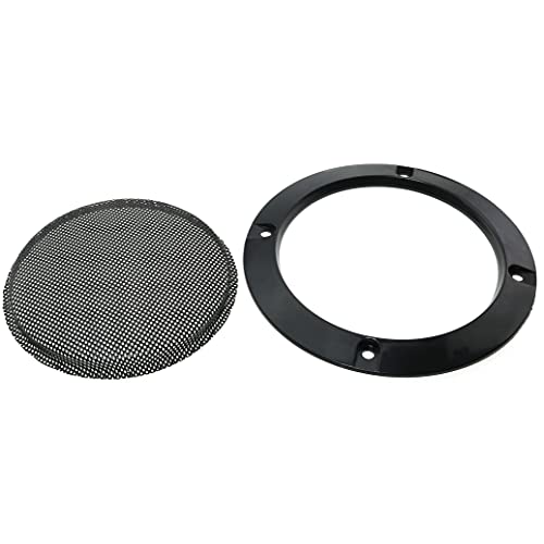 Meetoot CRSLNC-4IN-2-RE 2Pcs Cold Rolled Steel Loudspeaker Net Cover 4 Inch Grill Cover thumb #3