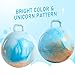 U&C Planet Hopper Ball 20 inches Bouncy Ball with Handle for Kids Age 5-9 Clouds Hoppity Hop Sit and Bounce Jumping Hopping with Pump and Gift Box Great Gift for Birthday Easter Basket Stuffers