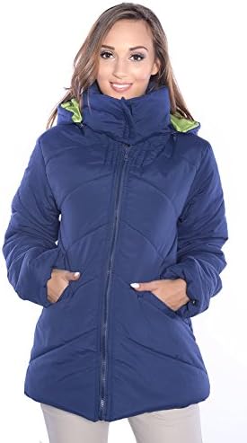 Baby Blue Winterjacke Mit Babyeinsatz Zalando Umstandsjacke Winter
