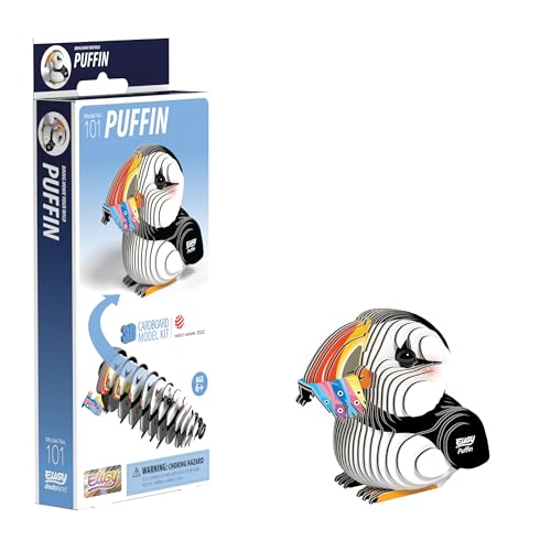 EUGY D5056 Puffin 3D Model Craft Kit