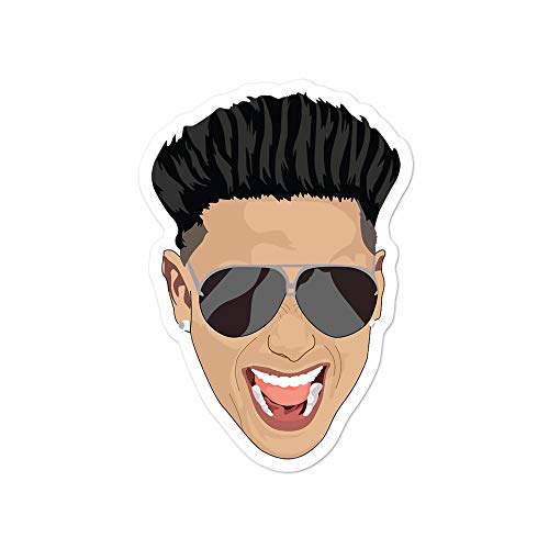 Hogue WS LLC DJ Pauly D Face Sticker (Jersey Shore)