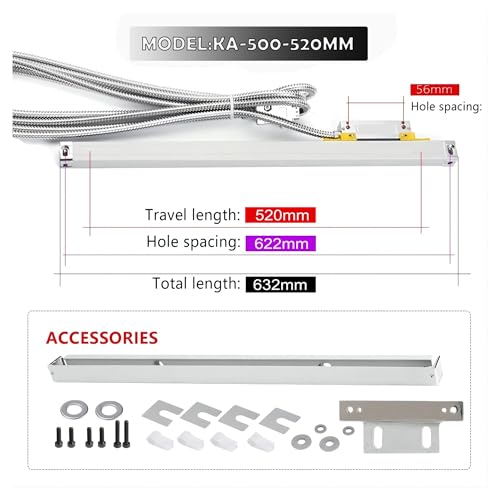 Sensor Lineal KA500 Ruler 1μm 70-520mm Digital miniatura 2