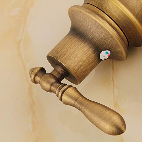 Robinet mitigeur de salle de bains rétro pour un lavabo vintage