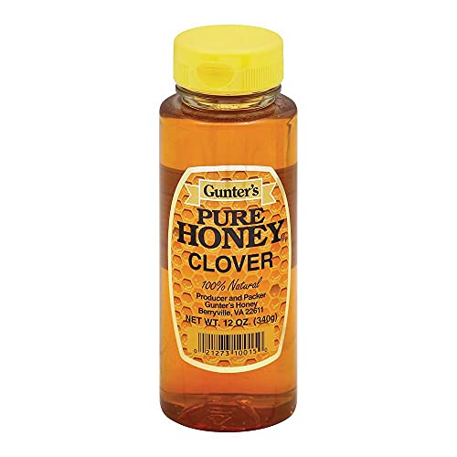 Miel Pura de Trébol Gunter - 12 oz miniatura 1