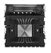 Cooler Master Hyper 622 Halo Black Dual Tower CPU Air Cooler, 120 Halo² PWM Fan, Dual Loop ARGB, 6 Copper Heat Pipes, Nickel-Plated, 154mm Tall, AMD Ryzen AM5|AM4, Intel LGA 1851|1700|1200 Brackets