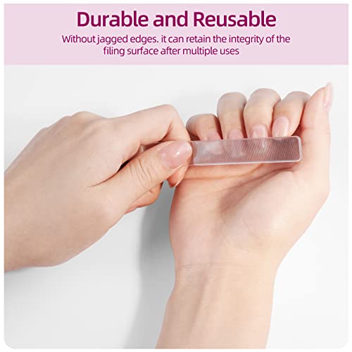 Acrylic Nail Care Kit, Nail Clippers For Acrylic Nails 5 In 1 Set With Glass Nail File, Cuticle Trimmer, Pusher And Remover, Stainless Steel Professional Manicure Pedicure Tools For Fingers And Toes #TOP4