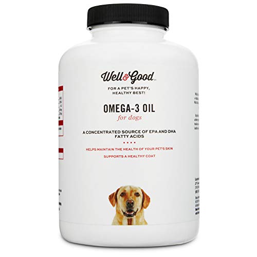 Petco Brand - Well & Good Skin & Coat Omega-3 Dog Capsules, 180 Capsules Petco Brand - Well & Good Skin & Coat Omega-3 Dog Capsules, 180 Capsules