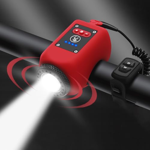 Timbre electrónico para bicicleta de montaña de 110db con carga USB 2